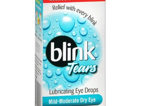 Blink Lubricating Eye Drops For Mild Moderate Dry Eye 0.5 oz By Blink Hot on Sale