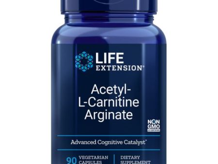 Acetyl-L-Carnitine Arginate 90 Veg Caps By Life Extension Sale