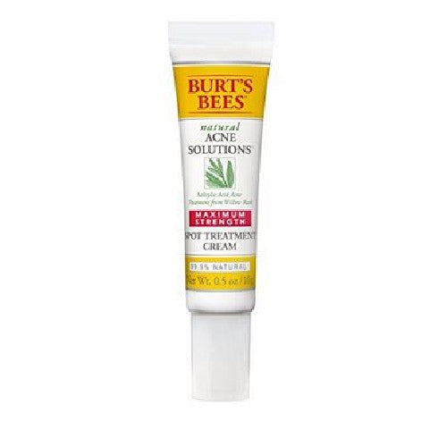 Acne Solutions Maximum Strength Spot Treatment Cream 0.5 Oz By Burt s Bees on Sale