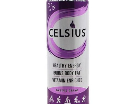 CELSIUS GRAPE 12 oz 12PACK By Celsius Discount