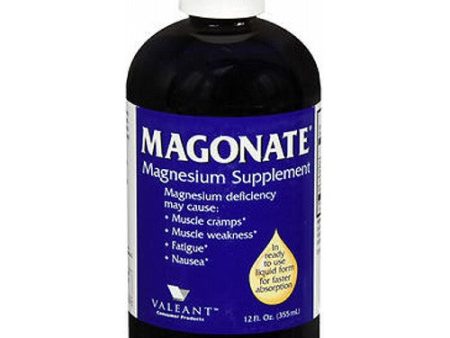 MAGONATE Magnesium Supplement 12 Oz By Bausch And Lomb Hot on Sale