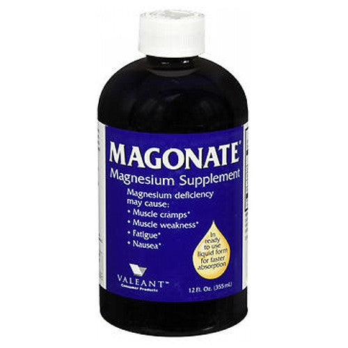 MAGONATE Magnesium Supplement 12 Oz By Bausch And Lomb Hot on Sale