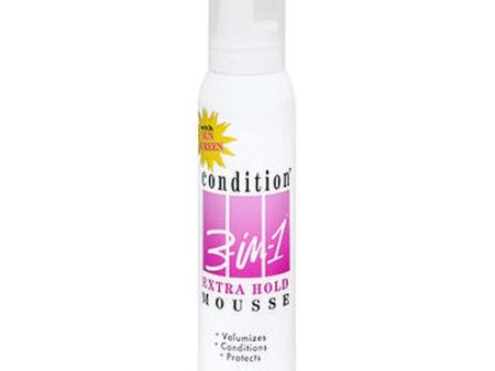 Condition 3-In-1 Mousse Extra Hold 6 oz By Condition Discount