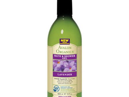 Bath & Shower Gel Organic Lavender Value Size 32 Oz By Avalon Organics For Discount