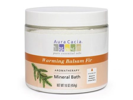 Mineral Bath Soothing Heat 16 Oz Jar By Aura Cacia For Cheap