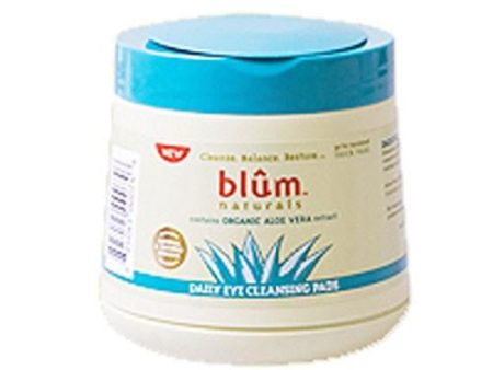 Daily Eye Cleansing Pads 50 ct By Blum Naturals Supply