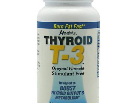 Thyroid T3 180 CP EA By Absolute Nutrition Cheap