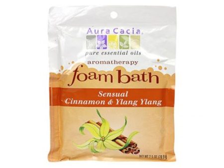 Aromatherapy Foam Bath Cinnamon Ylang 2.5 oz By Aura Cacia on Sale