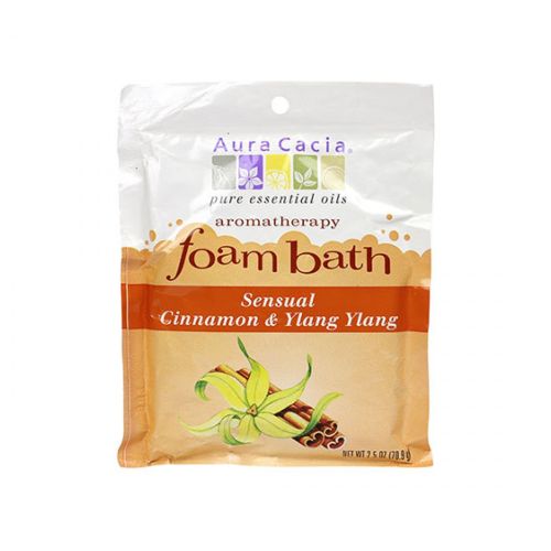 Aromatherapy Foam Bath Cinnamon Ylang 2.5 oz By Aura Cacia on Sale