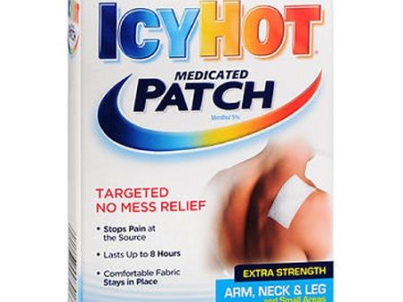 Icy Hot Hot Medicated Patches Extra Strength Small 5 each By Icy Hot Online now