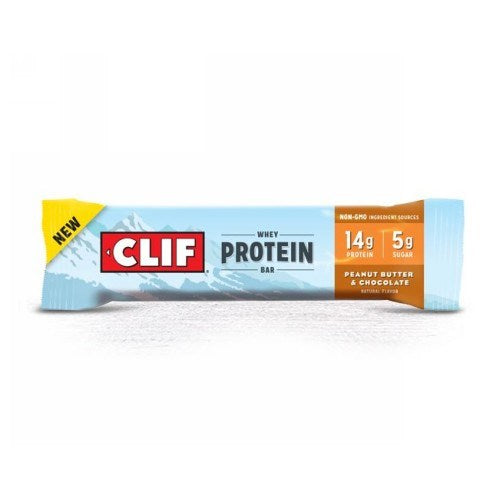 Whey Protein Bars Peanut Butter & Chocolate 8 Pack By Clif Bar Fashion