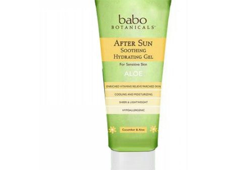 After Sun Soothing Gel 8 Oz By Babo Botanicals on Sale