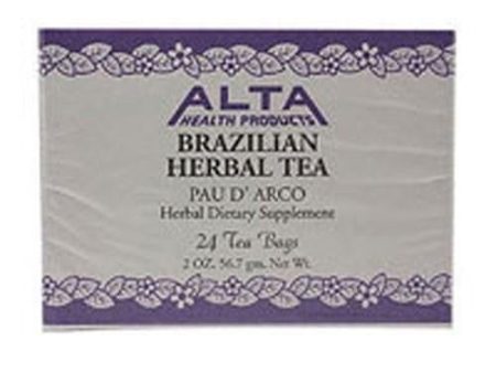 Pau D Arco Brazilian Tea Bags 24 BAGS By Alta Health Discount