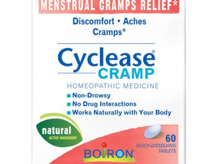 Cyclease Cramp 60 Tabs By Boiron Cheap