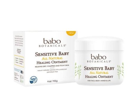 Sensitive Baby All Natural Healing Ointment Fragrance Free 4 Oz By Babo Botanicals For Discount