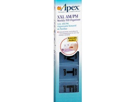 Apex 7-Day Pill Orgnizer Xxl XXL 1 each By Apex Sale