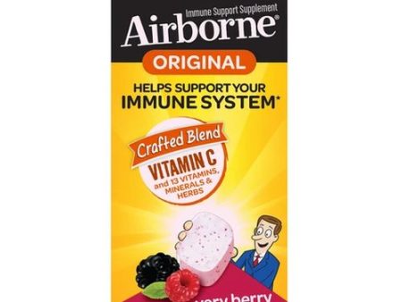 Airbone Chewable Berry 32 Tabs By Airborne For Cheap