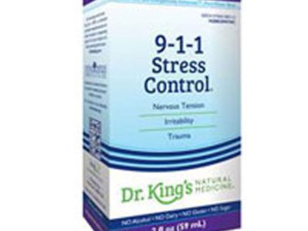 911 Stress Control 2oz By King Bio Natural Medicines Discount