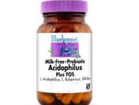 Milk-Free Probiotic Acidophilus Plus Fos 100VC By Bluebonnet Nutrition Sale