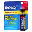 Anbesol Maximum Strength Adult Instant Toothache Pain Relief Liquid 0.41 oz By Anbesol Online now