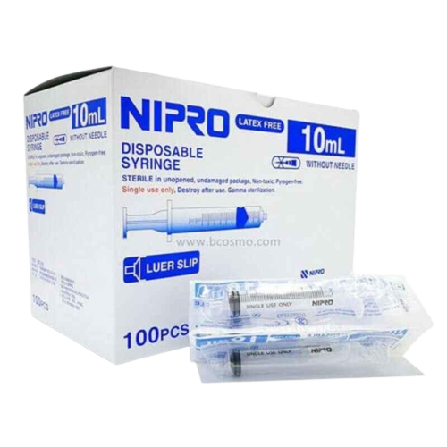 NIPRO Syringe 10ml 100Pcs Box For Cheap