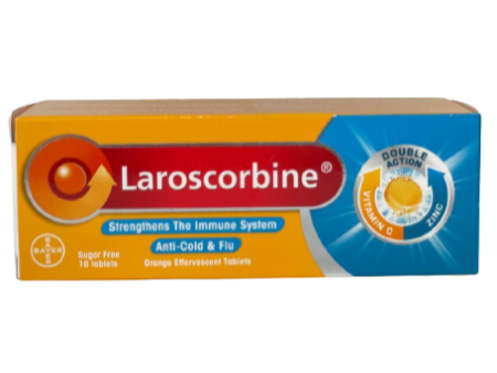 Laroscorbine Sugar Free Effervescent 10Tab Tube Hot on Sale