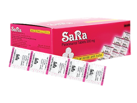 Sara Paracetamol 10Cap Strip Sale