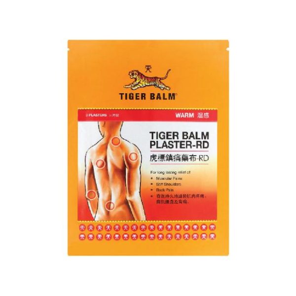 TIGER BALM PLASTER SMALL WARM 7cm x10cm Hot on Sale