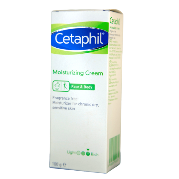 Cetaphil Moisturizing Cream 100g (Face & Body) Hot on Sale