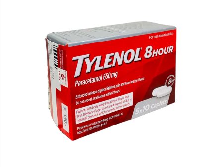 TYLENOL 8Hours 650mg 5x10tab For Discount