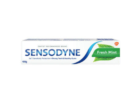 SENSODYNE FRESH MINT 100G Toothpaste Hot on Sale