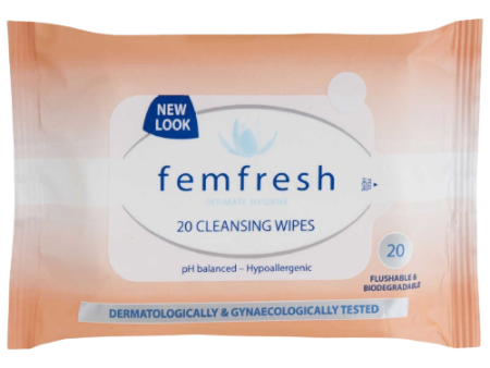 Femfresh Cleansing Wipes 20 s Supply