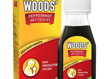 Woods Peppermint Antitussive Syrup 100ml Discount