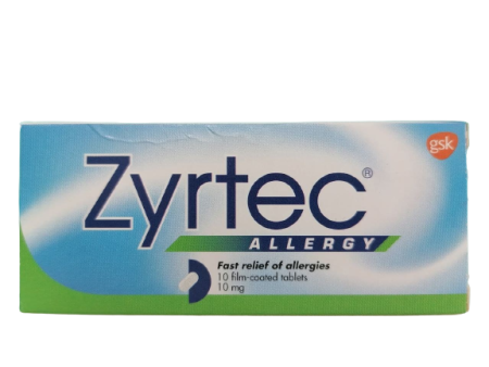 ZYRTEC 10mg 1x10tab For Discount