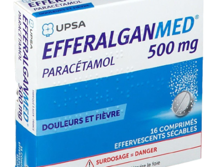 EFFERALGAN 500mg effervescent (4Tab x 4 Blister Box) For Discount