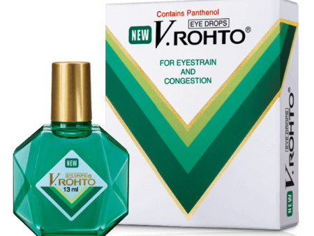 V.ROHTO New Eye Drops 13ml Bottle For Discount